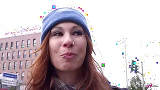 GERMAN SCOUT - HARTER ERSTER ANAL Intercourse FUER SCHLANKES TEEN LANA IN BERLIN